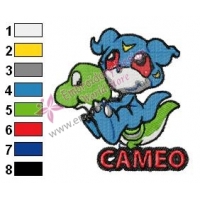 Digimon Veemon Embroidery Design 05